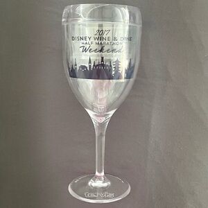 Disney Wine and Dine Half Marathon Weekend 2017 Tervis Wine Glass!